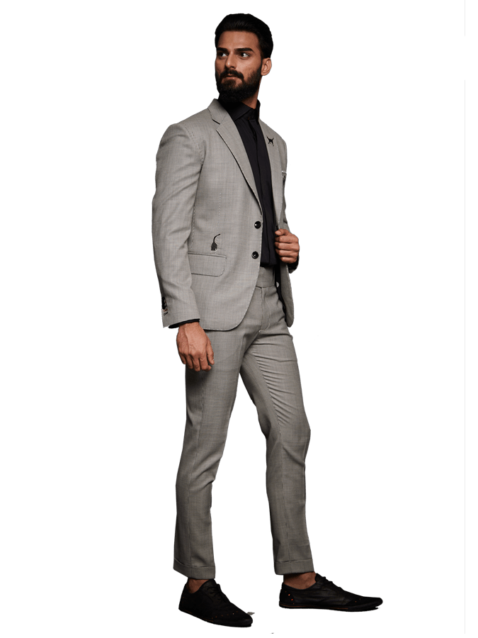 SALT AND PEPPER SUIT