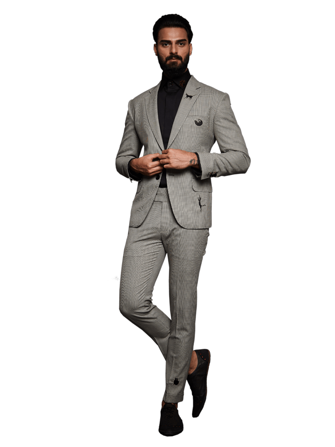 SALT AND PEPPER SUIT