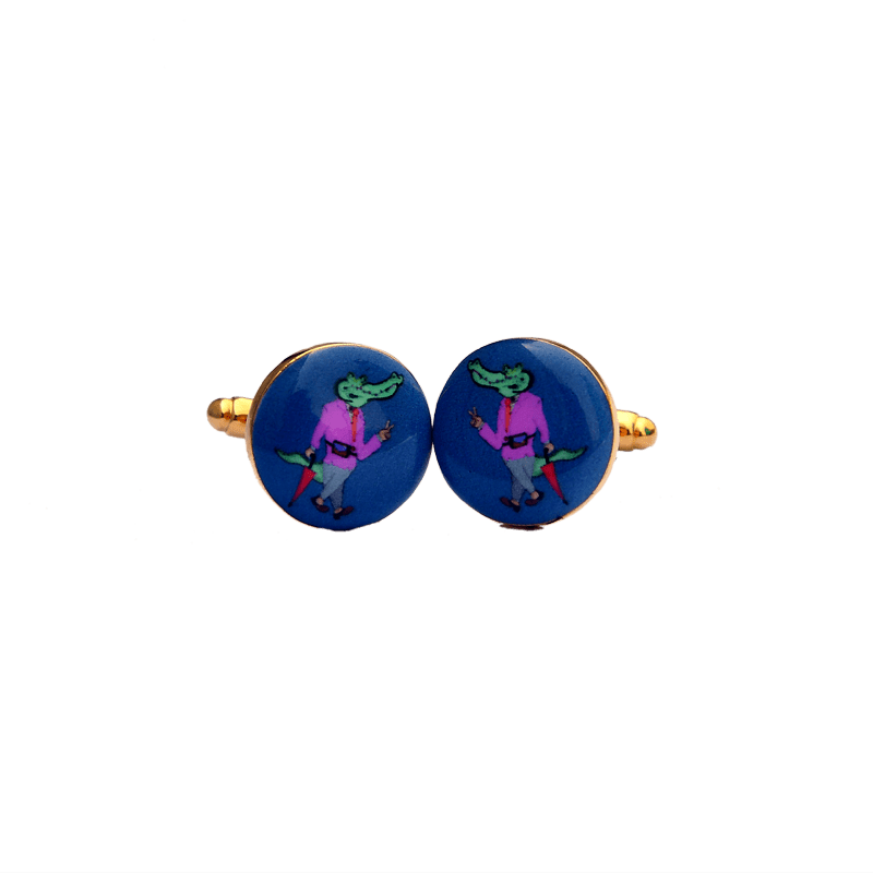 Crocodile Cufflinks